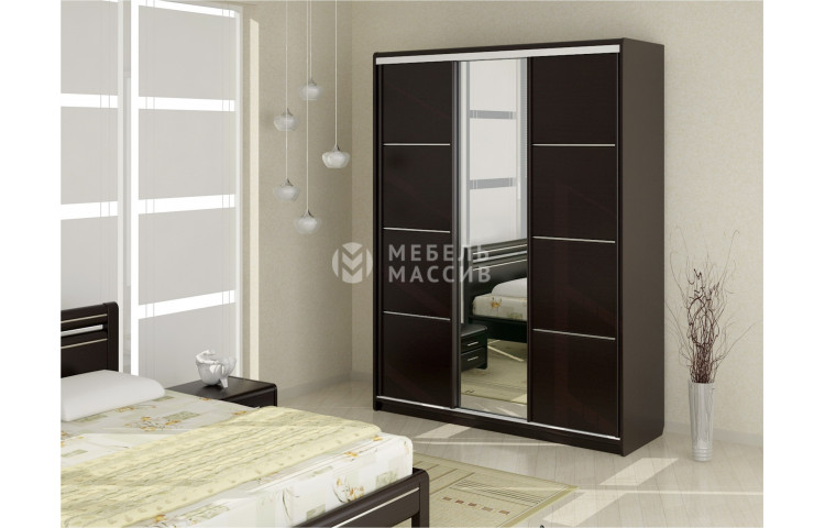 Шкаф-купе 3-х створчатый Вермонт